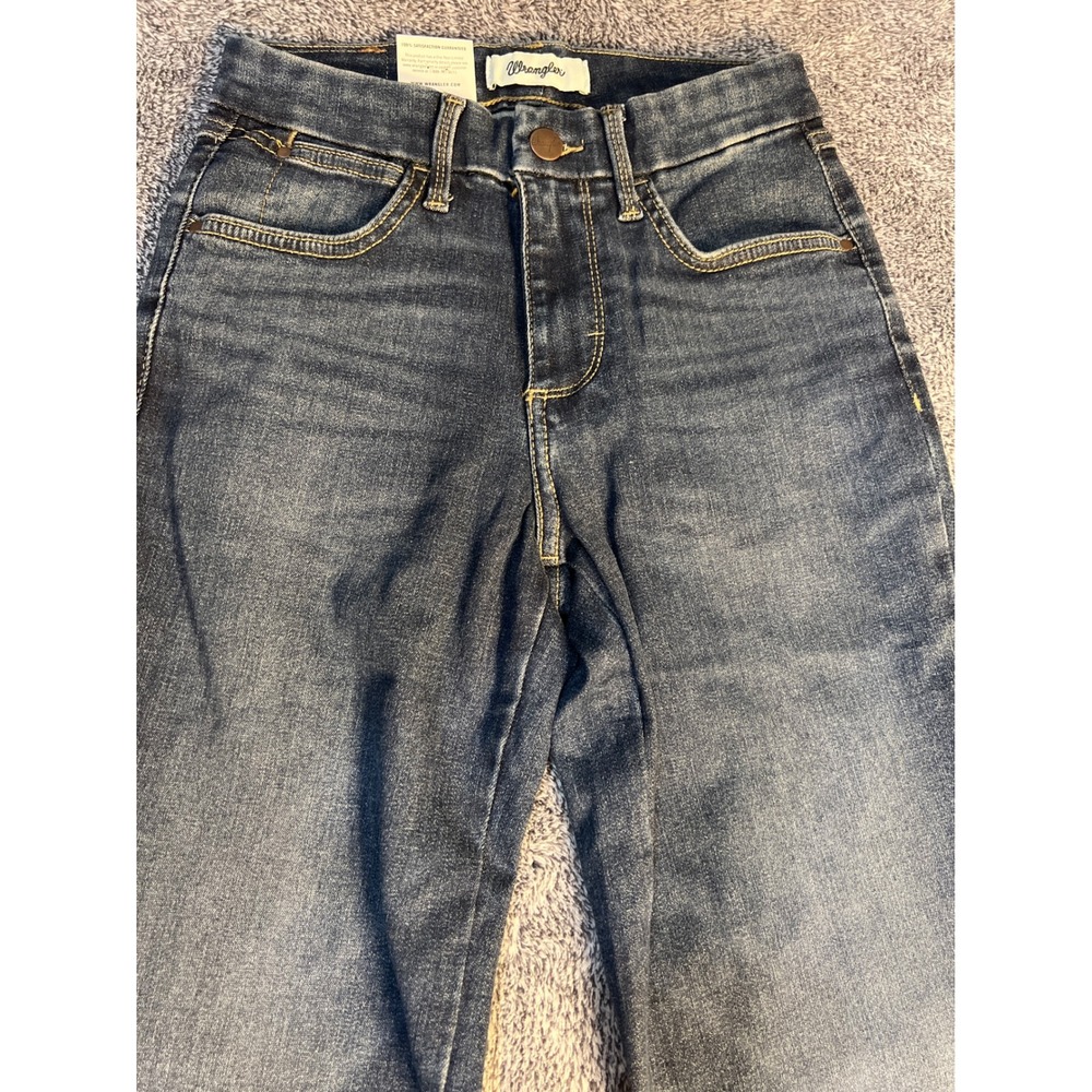 Wrangler Bespoke Bootcut Jeans Dark Wash Denim Size 25x30 New With Tags